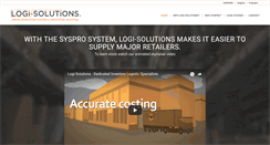 Desktop Screenshot of logi-solutions.com